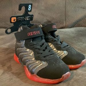 NWT boys And1 high top Sneakers.